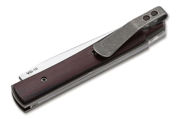 Boker Plus Urban Trapper Petite Backlock - Cocobolo 4 Boker Plus Urban Trapper Petite Backlock - Cocobolo - Image 2