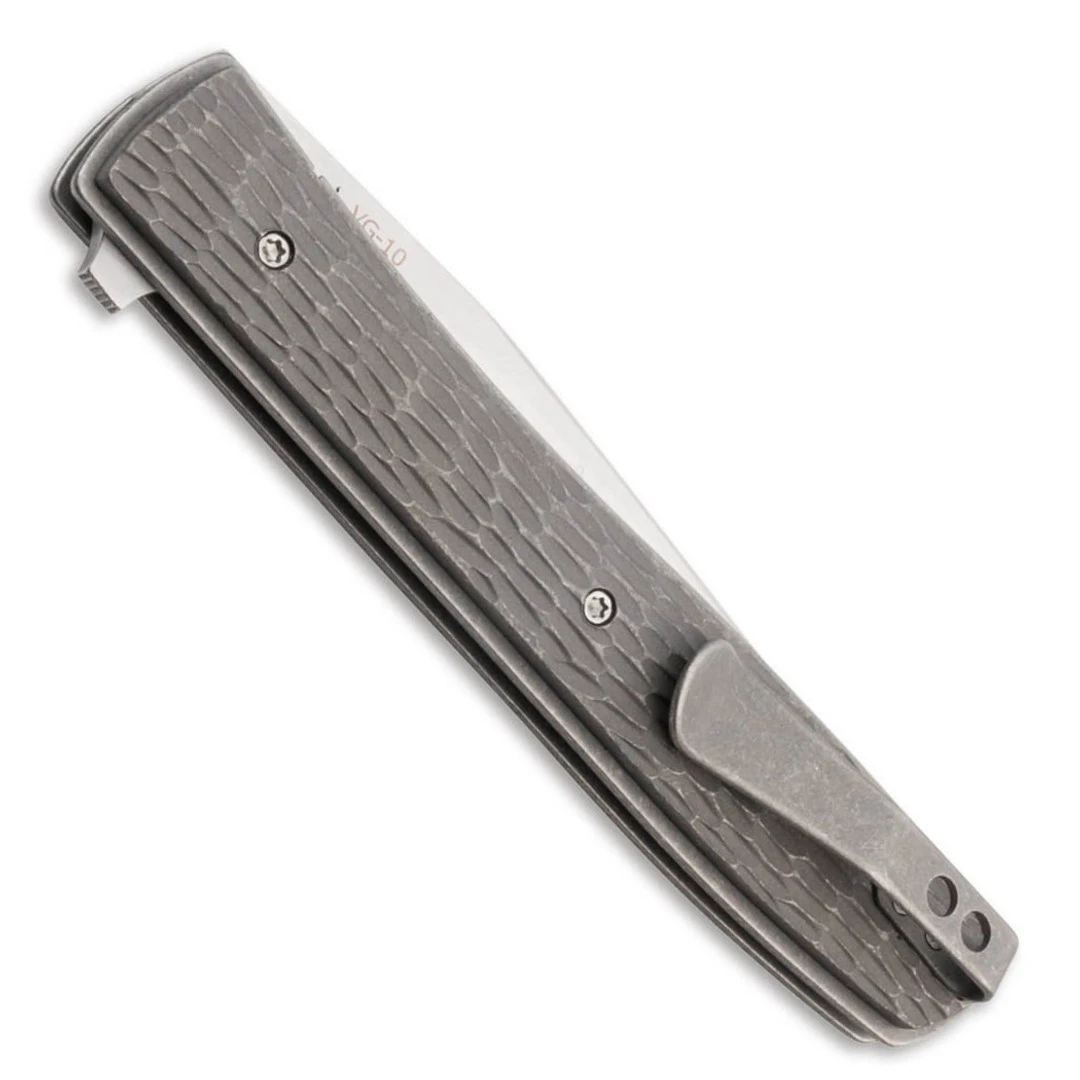 Boker Plus Urban Trapper Jigged Titanium Liner Lock Knife 4 Boker Plus Urban Trapper Jigged Titanium Liner Lock Knife - Image 2