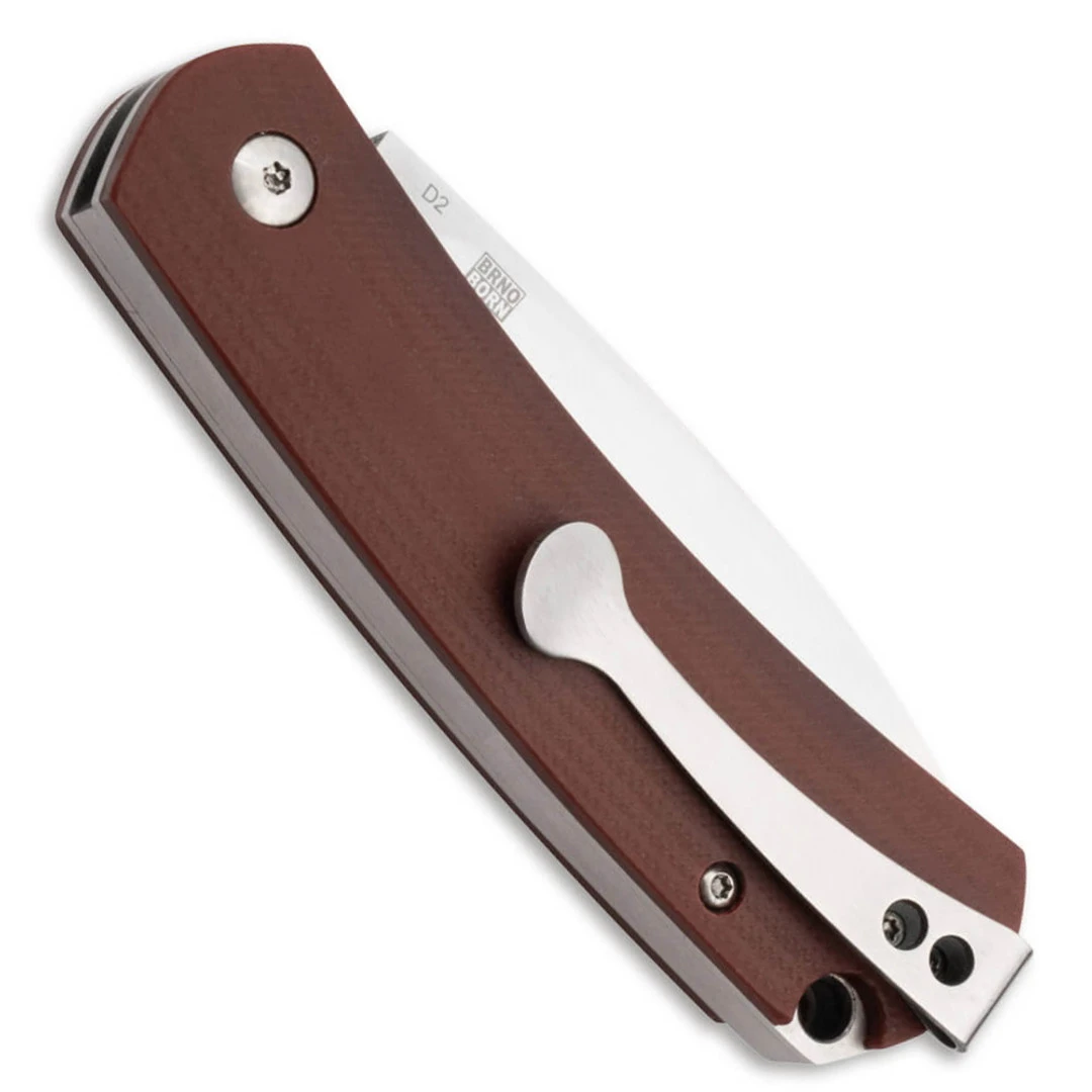 Boker Plus Boston Slipjoint Wine-Red G10 Folding Knife 4 Boker Plus Boston Slipjoint Wine-Red G10 Folding Knife - Image 2
