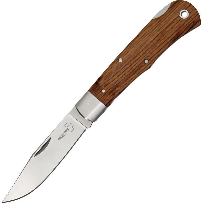 Boker 01BO185 Bubinga Lockback Folding Pocket Knife With Bubinga Wood Handle 3 Boker 01BO185 Bubinga Lockback Folding Pocket Knife With Bubinga Wood Handle