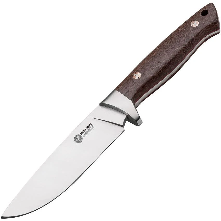 Boker 02BA351G Arbolito Hunter Wood Fixed Blade Knife 3 Boker 02BA351G Arbolito Hunter Wood Fixed Blade Knife