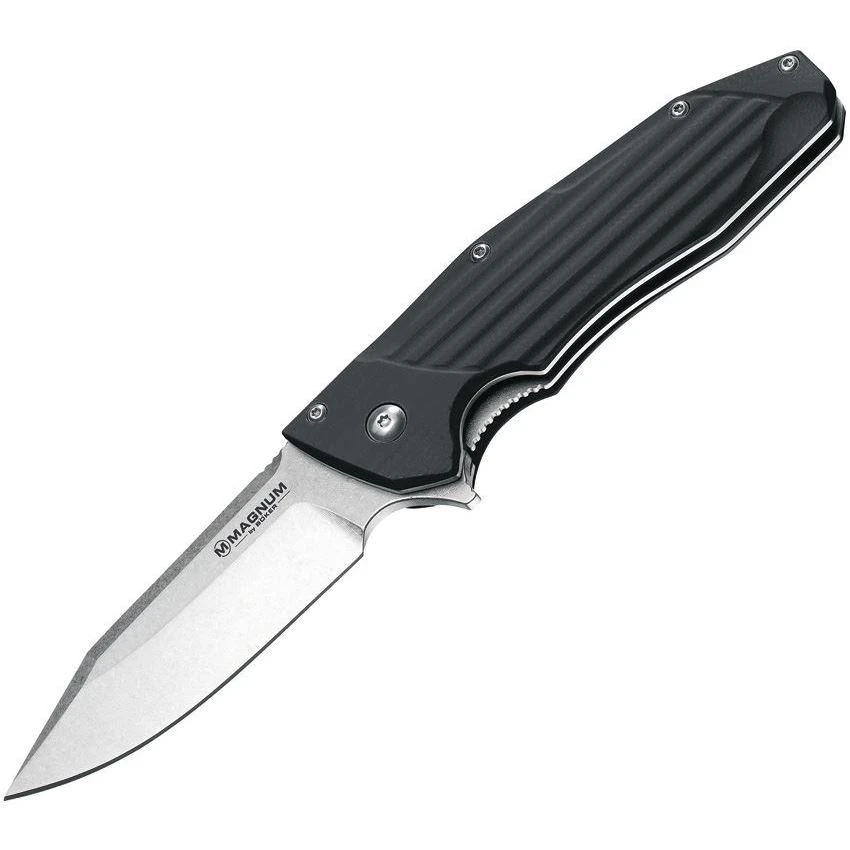 Boker Magnum 01MB706 Passenger Drop Point Linerlock Folding Pocket Knife 3 Boker Magnum 01MB706 Passenger Drop Point Linerlock Folding Pocket Knife