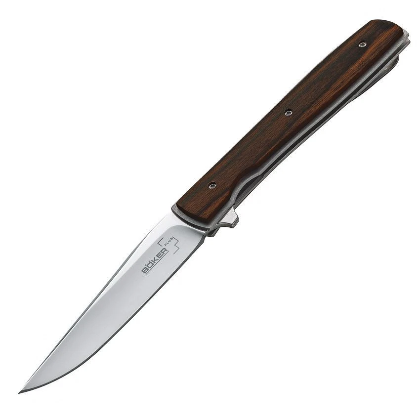 Boker Plus 01BO784 Urban Trapper Petite Cocobolo Knife With Cocobolo Wood Handle 3 Boker Plus 01BO784 Urban Trapper Petite Cocobolo Knife With Cocobolo Wood Handle