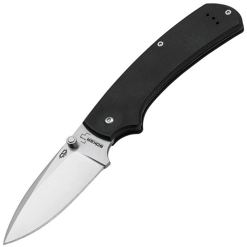 Boker 01BO544 XL Drop Slip Joint Knife With Black G10 Handle 3 Boker 01BO544 XL Drop Slip Joint Knife With Black G10 Handle