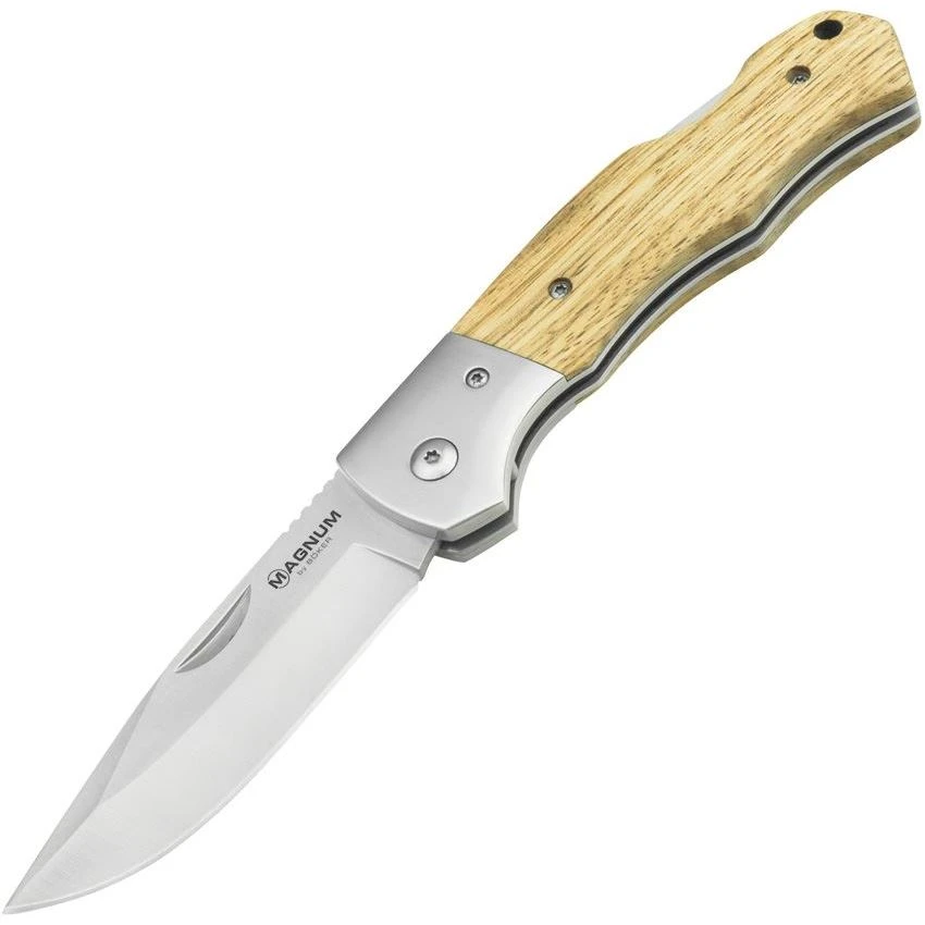 Boker Magnum 01SC075 Rustic Lockback Knife Zebra 3 Boker Magnum 01SC075 Rustic Lockback Knife Zebra