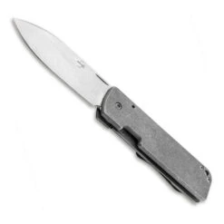 Boker Plus Lancer 42 Titanium Folding Knife, Stonewash Blade