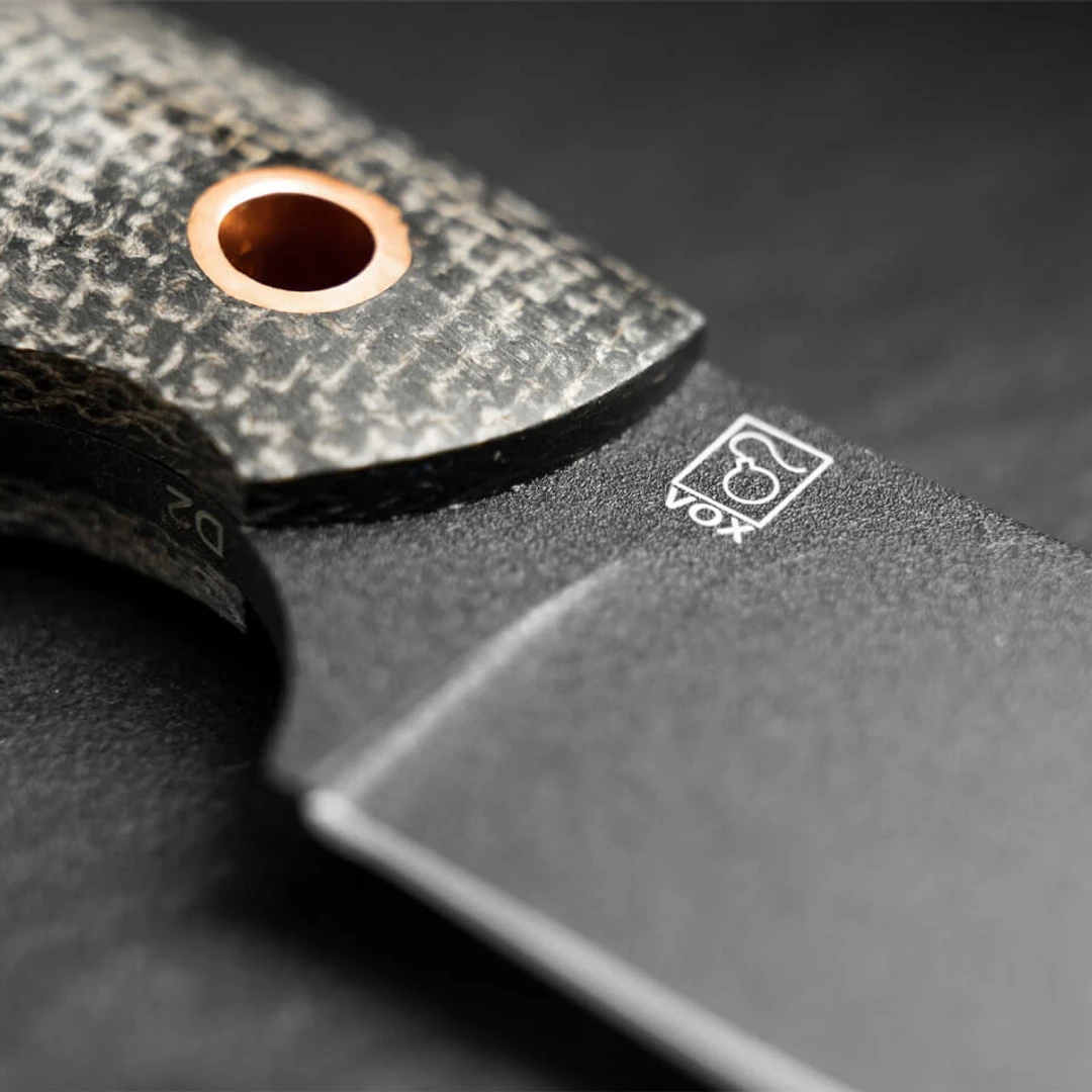 Boker Plus Nessmi Pro Black Copper Fixed Blade Knife, D2 Black Blade 5 Boker Plus Nessmi Pro Black Copper Fixed Blade Knife, D2 Black Blade - Image 3