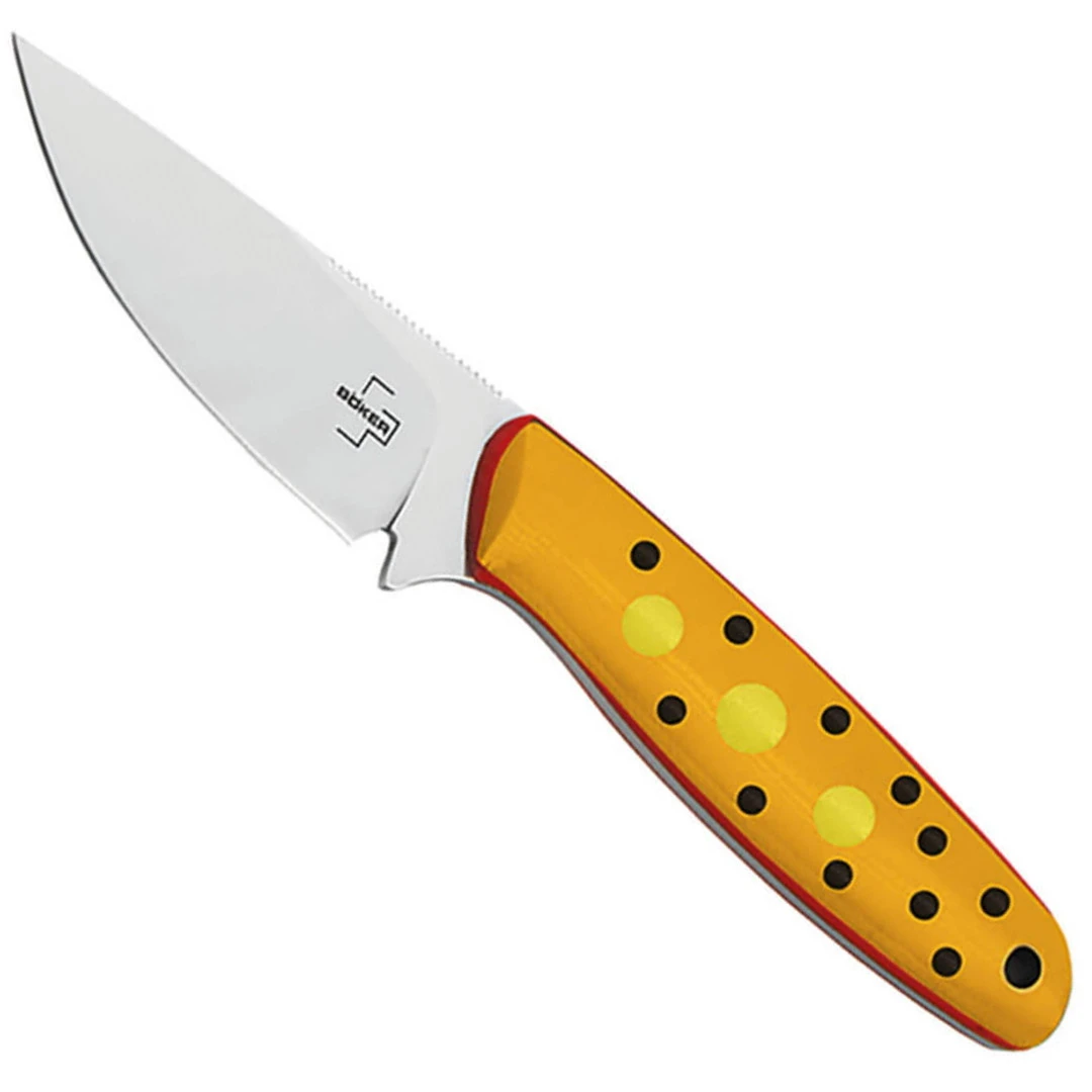 Boker Plus The Brook Yellow Trout Fixed Blade Knife 3 Boker Plus The Brook Yellow Trout Fixed Blade Knife