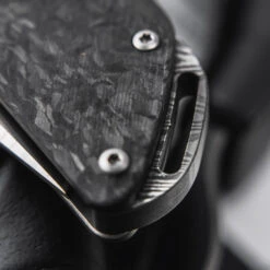 Boker Carbon Fiber M4 Sherman Flipper Knife, Magnacut Clip Blade -Knives Shop BO110665 4 86729.1675963716