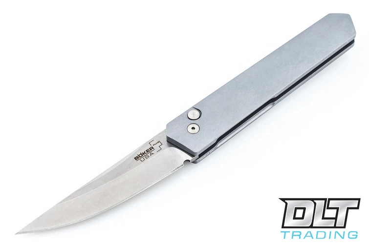 Boker Plus Kwaiken - Grey Handle - Stonewashed Blade 3 Boker Plus Kwaiken - Grey Handle - Stonewashed Blade