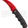Boker Kalashnikov Black Widow Automatic Knife - Hawkbill Red Plain 2 Boker Kalashnikov Black Widow Automatic Knife - Hawkbill Red Plain -Knives Shop Boker Black Widow Hawkbill Kalashnikov Auto Black Red 01KALS70NSOI BHQ 103274 jr large
