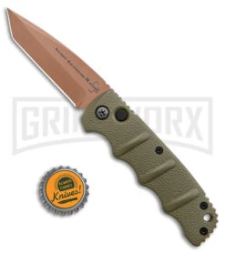 Boker Kalashnikov Desert Warrior Tanto Automatic Knife - Copper Plain 9 Boker Kalashnikov Desert Warrior Tanto Automatic Knife - Copper Plain -Knives Shop Boker Desert Warrior Kalashnikov Tanto Auto OD Green D2 Copper BHQ 96967 jr bottlecap large