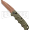 Boker Kalashnikov Desert Warrior Tanto Automatic Knife - Copper Plain 2 Boker Kalashnikov Desert Warrior Tanto Automatic Knife - Copper Plain -Knives Shop Boker Desert Warrior Kalashnikov Tanto Auto OD Green D2 Copper BHQ 96967 jr large