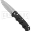 Boker Kalashnikov Black Automatic Knife - Drop Point Bead Blast Plain -Knives Shop Boker Kalashnikov Auto Black D2 SW BHQ 144760 jr large
