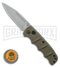 Boker Kalashnikov OD Green Automatic Knife - SW Plain 12 Boker Kalashnikov OD Green Automatic Knife - SW Plain -Knives Shop Boker Kalashnikov Automatic Knife OD Green 3.25 XHP Satin BHQ 92085 LS Bottlecap large