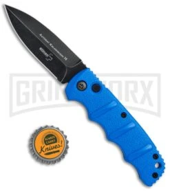 Boker Kalashnikov Blue Automatic Knife - Dagger Smokewash Plain -Knives Shop Boker Kalashnikov Dagger Auto Blue Black 01KALS32N BHQ 75530 jr bottlecap 2 large