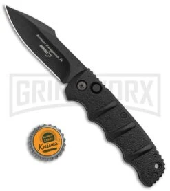 Boker Kalashnikov Automatic Knife - Harpoon Black Plain 12 Boker Kalashnikov Automatic Knife - Harpoon Black Plain -Knives Shop Boker Kalashnikov Harpoon Auto Black Black KALS53NSOI BHQ 95957 jr bottlecap large