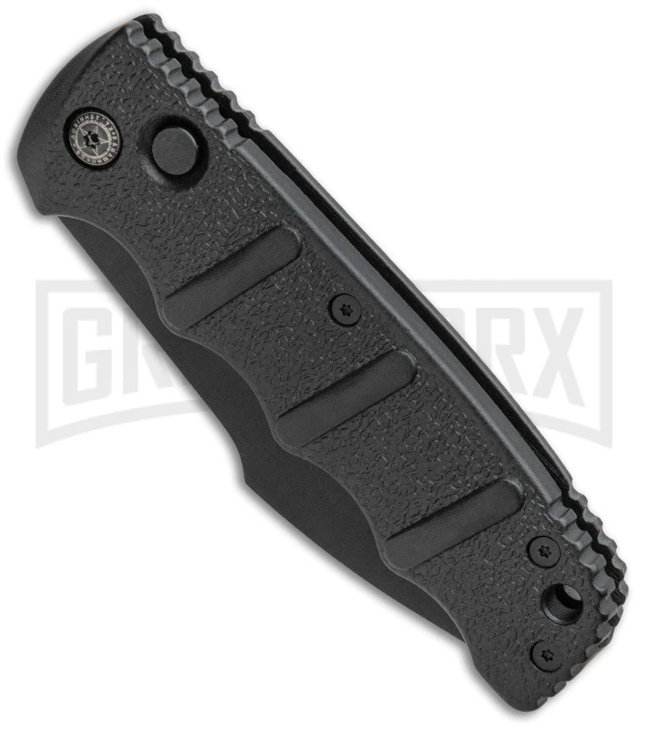Boker Kalashnikov Automatic Knife - Harpoon Black Plain 4 Boker Kalashnikov Automatic Knife - Harpoon Black Plain - Image 2