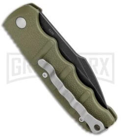 Boker Kalashnikov OD Green Automatic Knife - D2 Harpoon Smokewash Plain 8 Boker Kalashnikov OD Green Automatic Knife - D2 Harpoon Smokewash Plain -Knives Shop Boker Kalashnikov Harpoon Auto OD Green Smokewash 01KALS123NSOI BHQ 132735 jr side large