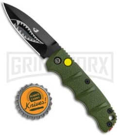 Boker Mini Kalashnikov Warhawk Automatic Knife Green - D2 Black Plain 9 Boker Mini Kalashnikov Warhawk Automatic Knife Green - D2 Black Plain -Knives Shop Boker Mini Warhawk Kalashnikov Auto Dagger Green Black BHQ 113923 jr bottlecap large