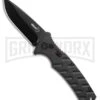 Boker Plus Strike Automatic Knife - Drop Point Black Plain 1 Boker Plus Strike Automatic Knife - Drop Point Black Plain -Knives Shop Boker Plus Strike Bowie Auto Black 01BO433NSOI BHQ 97031 jr large