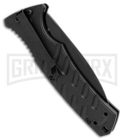 Boker Plus Strike Manual Knife - Dagger Black Plain 8 Boker Plus Strike Manual Knife - Dagger Black Plain -Knives Shop Boker Plus Strike Dagger Auto Black Black 01BO428NSOI BHQ 97035 jr side large 1