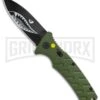 Boker Warhawk Strike Automatic Knife - Dagger -Knives Shop Boker Plus Warhawk Strike Dagger Auto Green Black BHQ 113922 jr large