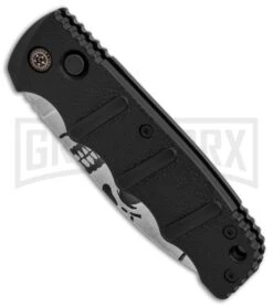 Boker Kalashnikov Skull Black Automatic Knife - D2 Dagger Stonewash Plain -Knives Shop Boker Skull Kalashnikov Dagger SW BHQ 75532 er spine large