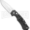 Boker Thunder Storm Automatic Knife Black - Satin Plain -Knives Shop Boker Thunder Storm Auto Black Satin BHQ 110585 jr large
