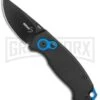 Boker Vox Kompakt CA Legal Automatic Knife - Drop Point Black Plain -Knives Shop Boker Vox Kompakt CA Legal Auto Knife Black 01BO624NSOI BHQ 95711 jr 2 large