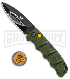 Boker Kalashnikov Warhawk Automatic Knife - D2 Dagger Black Plain -Knives Shop Boker Warhawk Kalashnikov Dagger Auto Black 01KALS41NSOI BHQ 92862 jr bottlecap large