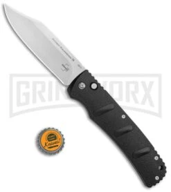 Boker XXL Kalashnikov Automatic Knife - Stonewash Bowie -Knives Shop Boker XXL Kalashnikov Bowie Auto SW BHQ 99625 jr bottlecap large