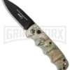 Boker Kalashnikov Green Camo Automatic Knife - Black Plain -Knives Shop boker kalashnikov 01kals08n cm large