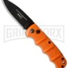 Boker Kalashnikov Orange Automatic Knife - Black Plain 2 Boker Kalashnikov Orange Automatic Knife - Black Plain -Knives Shop boker kalashnikov 01kals10n cm large