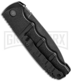 Boker Kalashnikov Black Automatic Knife - D2 Dagger Smokewash Plain -Knives Shop boker kalashnikov black stonewash side large