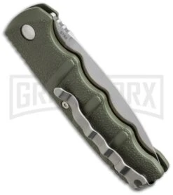 Boker Kalashnikov Dagger OD Green Automatic Knife - Satin Plain -Knives Shop boker kalashnikov kals14 bhq3 side cm large