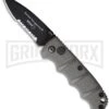 Boker Mini Kalashnikov Gray Automatic Knife - Black Serr