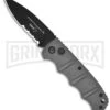 Boker Kalashnikov 74 Gray Automatic Knife - D2 Black Serr 2 Boker Kalashnikov 74 Gray Automatic Knife - D2 Black Serr -Knives Shop boker kalashnikov ser 01kals74b BHQ 0104 jr large