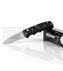 Boker Mini Kalashnikov Black Automatic Knife - Bead Blast Plain 12 Boker Mini Kalashnikov Black Automatic Knife - Bead Blast Plain -Knives Shop boker plus 01kals73 deal of the week large